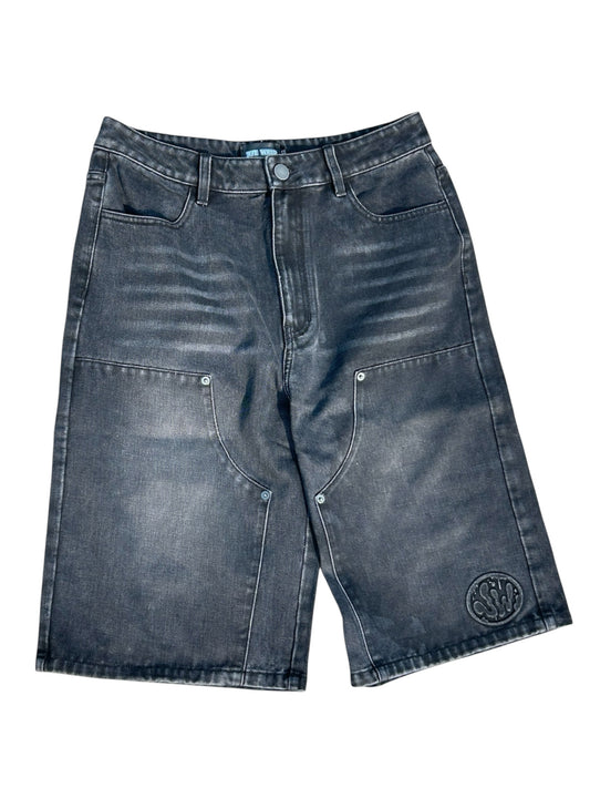 Black JEFE WRLD SHORTS